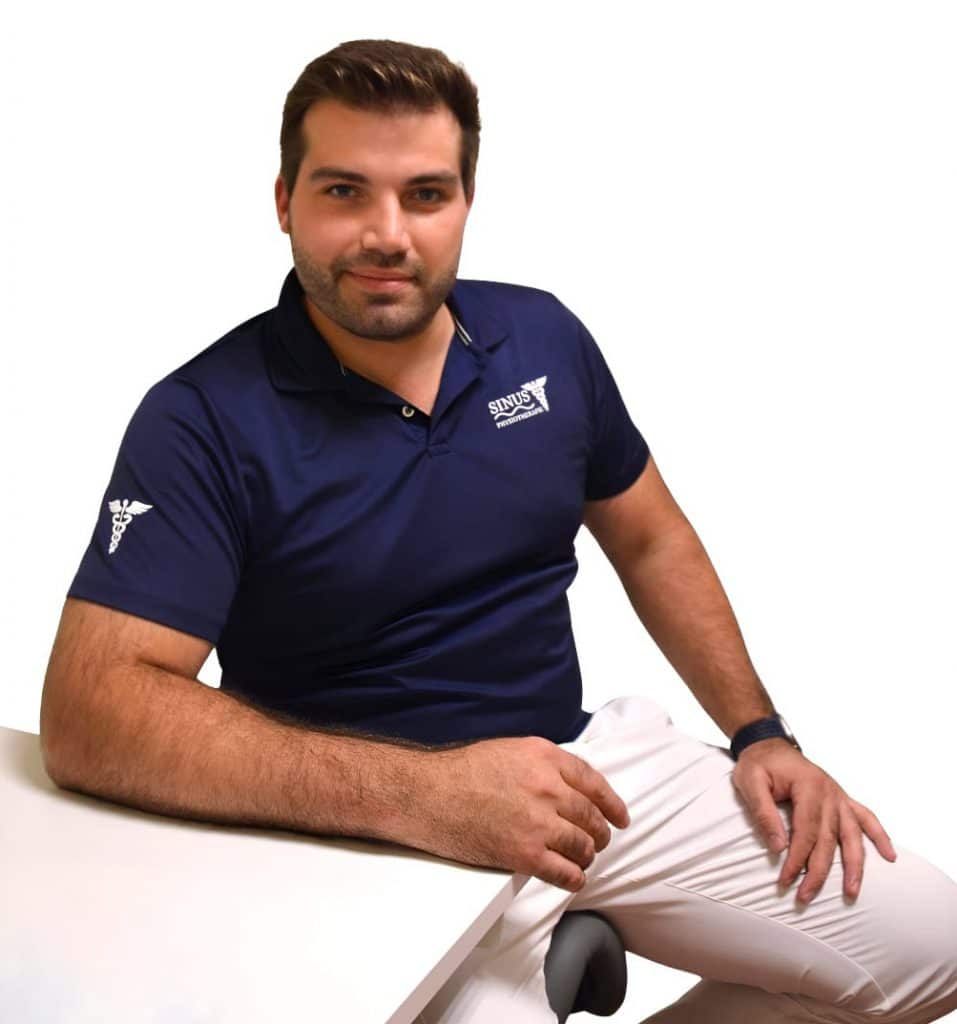 Physiotherapeut Moritz Alhorn